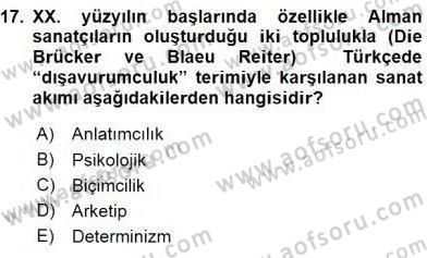 Yeni Türk Edebiyatına Giriş 2 Dersi 2015 - 2016 Yılı (Vize) Ara Sınav Soruları 17. Soru