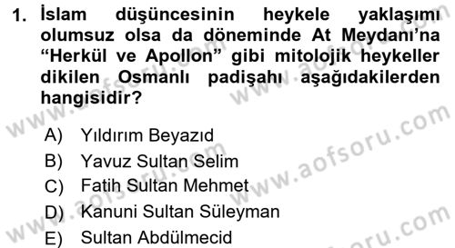 Yeni Türk Edebiyatına Giriş 2 Dersi 2017 - 2018 Yılı (Final) Dönem Sonu Sınav Soruları 1. Soru