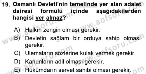 Yeni Türk Edebiyatına Giriş 2 Dersi 2018 - 2019 Yılı (Final) Dönem Sonu Sınav Soruları 19. Soru