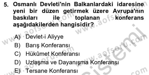 Yeni Türk Edebiyatına Giriş 2 Dersi 2018 - 2019 Yılı Yaz Okulu Sınav Soruları 5. Soru