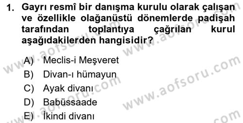 Yeni Türk Edebiyatına Giriş 2 Dersi 2021 - 2022 Yılı (Vize) Ara Sınav Soruları 1. Soru