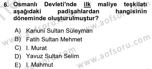Yeni Türk Edebiyatına Giriş 2 Dersi 2021 - 2022 Yılı (Vize) Ara Sınav Soruları 6. Soru
