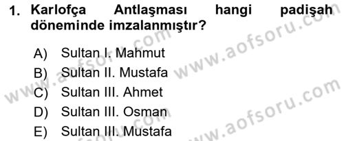 Yeni Türk Edebiyatına Giriş 2 Dersi 2022 - 2023 Yılı Yaz Okulu Sınav Soruları 1. Soru