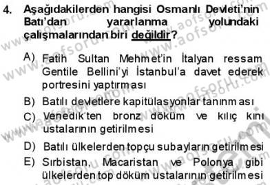 Tanzimat Dönemi Türk Edebiyatı 1 Dersi 2013 - 2014 Yılı (Vize) Ara Sınavı 4. Soru