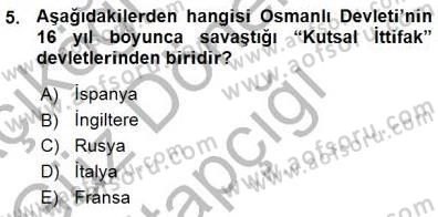 Tanzimat Dönemi Türk Edebiyatı 1 Dersi Ara Sınavı Deneme Sınav Soruları 5. Soru