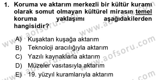 Halk Masalları Dersi 2024 - 2025 Yılı (Final) Dönem Sonu Sınav Soruları 1. Soru