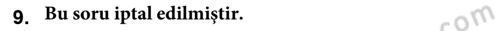 XVII. Yüzyıl Türk Edebiyatı Dersi 2017 - 2018 Yılı (Vize) Ara Sınav Soruları 9. Soru