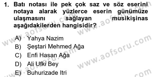 XVII. Yüzyıl Türk Edebiyatı Dersi 2024 - 2025 Yılı Yaz Okulu Sınav Soruları 1. Soru