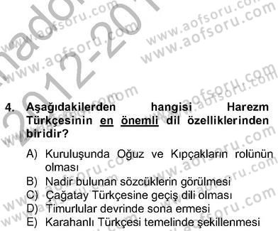 Türk Edebiyatının Mitolojik Kaynakları Dersi 2012 - 2013 Yılı (Vize) Ara Sınav Soruları 12. Soru