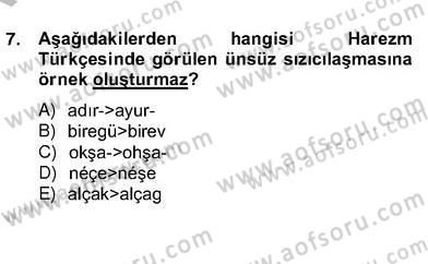 Türk Edebiyatının Mitolojik Kaynakları Dersi 2012 - 2013 Yılı (Vize) Ara Sınav Soruları 15. Soru