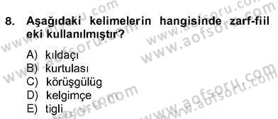 Türk Edebiyatının Mitolojik Kaynakları Dersi 2012 - 2013 Yılı (Vize) Ara Sınav Soruları 16. Soru