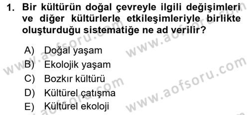 Türk Edebiyatının Mitolojik Kaynakları Dersi 2015 - 2016 Yılı (Final) Dönem Sonu Sınav Soruları 1. Soru