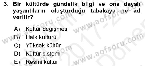 Türk Edebiyatının Mitolojik Kaynakları Dersi 2017 - 2018 Yılı (Final) Dönem Sonu Sınav Soruları 3. Soru