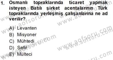 XIX. Yüzyıl Türk Edebiyatı Dersi 2013 - 2014 Yılı Tek Ders Sınav Soruları 1. Soru