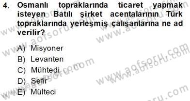 XIX. Yüzyıl Türk Edebiyatı Dersi 2014 - 2015 Yılı (Vize) Ara Sınav Soruları 4. Soru