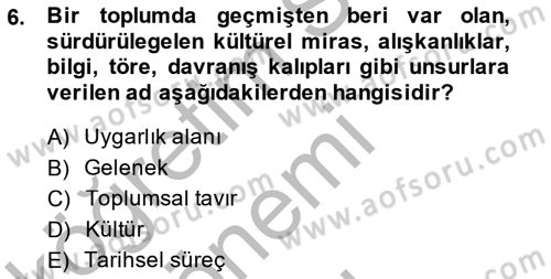 Cumhuriyet Dönemi Türk Şiiri Dersi 2014 - 2015 Yılı (Final) Dönem Sonu Sınav Soruları 6. Soru