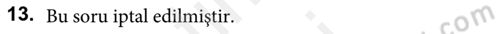 Cumhuriyet Dönemi Türk Şiiri Dersi 2018 - 2019 Yılı (Vize) Ara Sınav Soruları 13. Soru