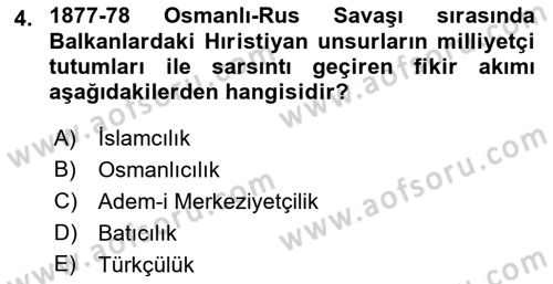 Cumhuriyet Dönemi Türk Şiiri Dersi 2023 - 2024 Yılı (Vize) Ara Sınav Soruları 4. Soru