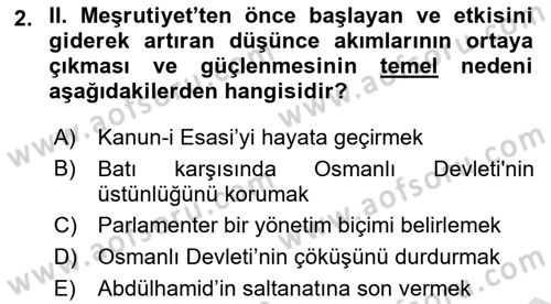 Cumhuriyet Dönemi Türk Şiiri Dersi 2024 - 2025 Yılı Yaz Okulu Sınav Soruları 2. Soru