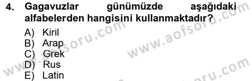 Çağdaş Türk Edebiyatları 1 Dersi 2012 - 2013 Yılı (Final) Dönem Sonu Sınav Soruları 4. Soru