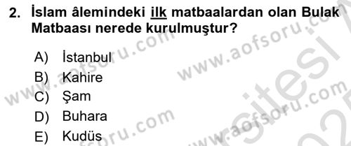 Çağdaş Türk Edebiyatları 1 Dersi 2024 - 2025 Yılı Yaz Okulu Sınav Soruları 2. Soru