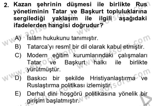 Çağdaş Türk Edebiyatları 1 Dersi 2025 - 2026 Yılı (Vize) Ara Sınav Soruları 2. Soru