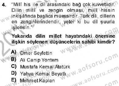 Cumhuriyet Dönemi Türk Nesri Dersi Ara Sınavı Deneme Sınav Soruları 4. Soru