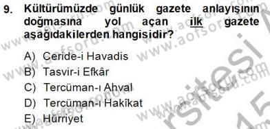 Cumhuriyet Dönemi Türk Nesri Dersi Ara Sınavı Deneme Sınav Soruları 9. Soru