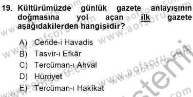 Cumhuriyet Dönemi Türk Nesri Dersi Ara Sınavı Deneme Sınav Soruları 19. Soru