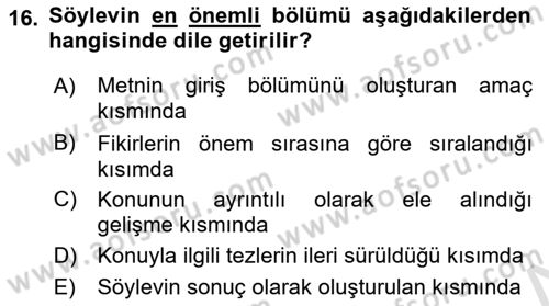 Cumhuriyet Dönemi Türk Nesri Dersi 2024 - 2025 Yılı Yaz Okulu Sınav Soruları 16. Soru
