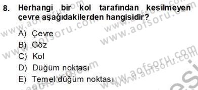 Devre Analizi Dersi 2013 - 2014 Yılı (Vize) Ara Sınav Soruları 8. Soru