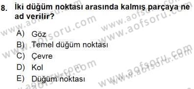 Devre Analizi Dersi 2015 - 2016 Yılı (Vize) Ara Sınav Soruları 8. Soru