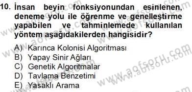 Enerji Yönetimi ve Politikaları Dersi 2012 - 2013 Yılı (Final) Dönem Sonu Sınav Soruları 10. Soru