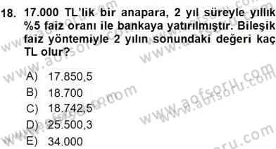 Enerji Yönetimi ve Politikaları Dersi 2015 - 2016 Yılı (Vize) Ara Sınav Soruları 18. Soru