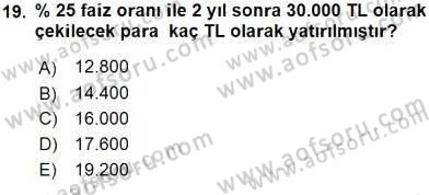Enerji Yönetimi ve Politikaları Dersi 2016 - 2017 Yılı (Vize) Ara Sınav Soruları 19. Soru