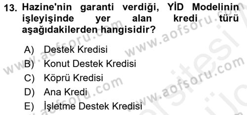 Enerji Yönetimi ve Politikaları Dersi 2017 - 2018 Yılı 3 Ders Sınav Soruları 13. Soru