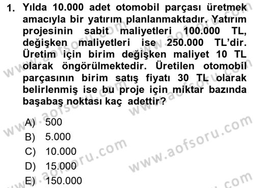 Enerji Yönetimi ve Politikaları Dersi 2018 - 2019 Yılı (Final) Dönem Sonu Sınav Soruları 1. Soru