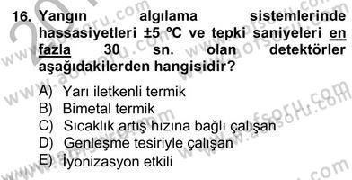 Elektrik Tesisat Planları Dersi 2012 - 2013 Yılı (Vize) Ara Sınav Soruları 16. Soru