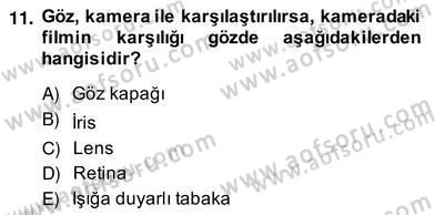 Elektrik Tesisat Planları Dersi 2013 - 2014 Yılı (Vize) Ara Sınav Soruları 11. Soru