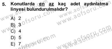 Elektrik Tesisat Planları Dersi 2013 - 2014 Yılı (Vize) Ara Sınav Soruları 5. Soru