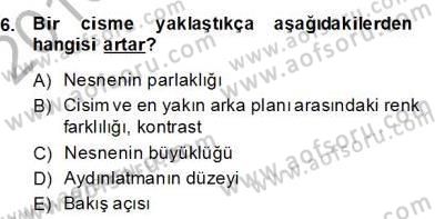 Elektrik Tesisat Planları Dersi 2013 - 2014 Yılı (Final) Dönem Sonu Sınav Soruları 6. Soru