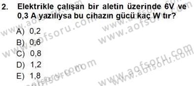 Geleneksel Enerji Kaynakları Dersi 2012 - 2013 Yılı (Vize) Ara Sınav Soruları 2. Soru