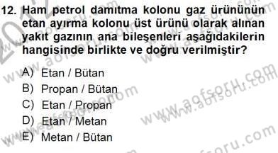 Geleneksel Enerji Kaynakları Dersi 2012 - 2013 Yılı (Final) Dönem Sonu Sınav Soruları 12. Soru