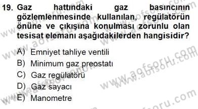 Geleneksel Enerji Kaynakları Dersi 2012 - 2013 Yılı (Final) Dönem Sonu Sınav Soruları 19. Soru