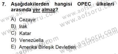 Geleneksel Enerji Kaynakları Dersi 2012 - 2013 Yılı (Final) Dönem Sonu Sınav Soruları 7. Soru