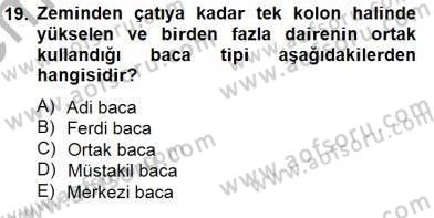 Geleneksel Enerji Kaynakları Dersi 2013 - 2014 Yılı (Final) Dönem Sonu Sınav Soruları 19. Soru