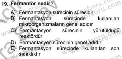 Yenilenebilir Enerji Kaynakları Dersi 2012 - 2013 Yılı (Vize) Ara Sınav Soruları 19. Soru