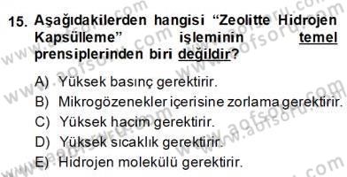 Yenilenebilir Enerji Kaynakları Dersi 2013 - 2014 Yılı (Final) Dönem Sonu Sınav Soruları 15. Soru