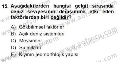 Yenilenebilir Enerji Kaynakları Dersi 2014 - 2015 Yılı (Final) Dönem Sonu Sınav Soruları 15. Soru