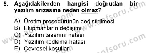 Elektrik Bakım, Arıza Bulma ve Güvenlik Dersi 2012 - 2013 Yılı (Final) Dönem Sonu Sınav Soruları 5. Soru